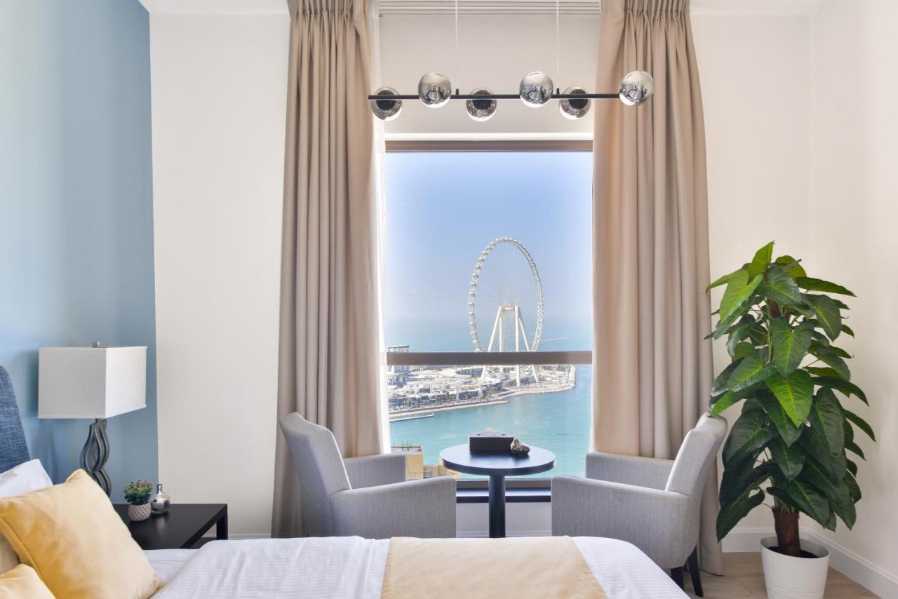 Luxury Jbr Shams - Full Sea View - Free 5* Beach Resorts Access! Dubaj Zewnętrze zdjęcie