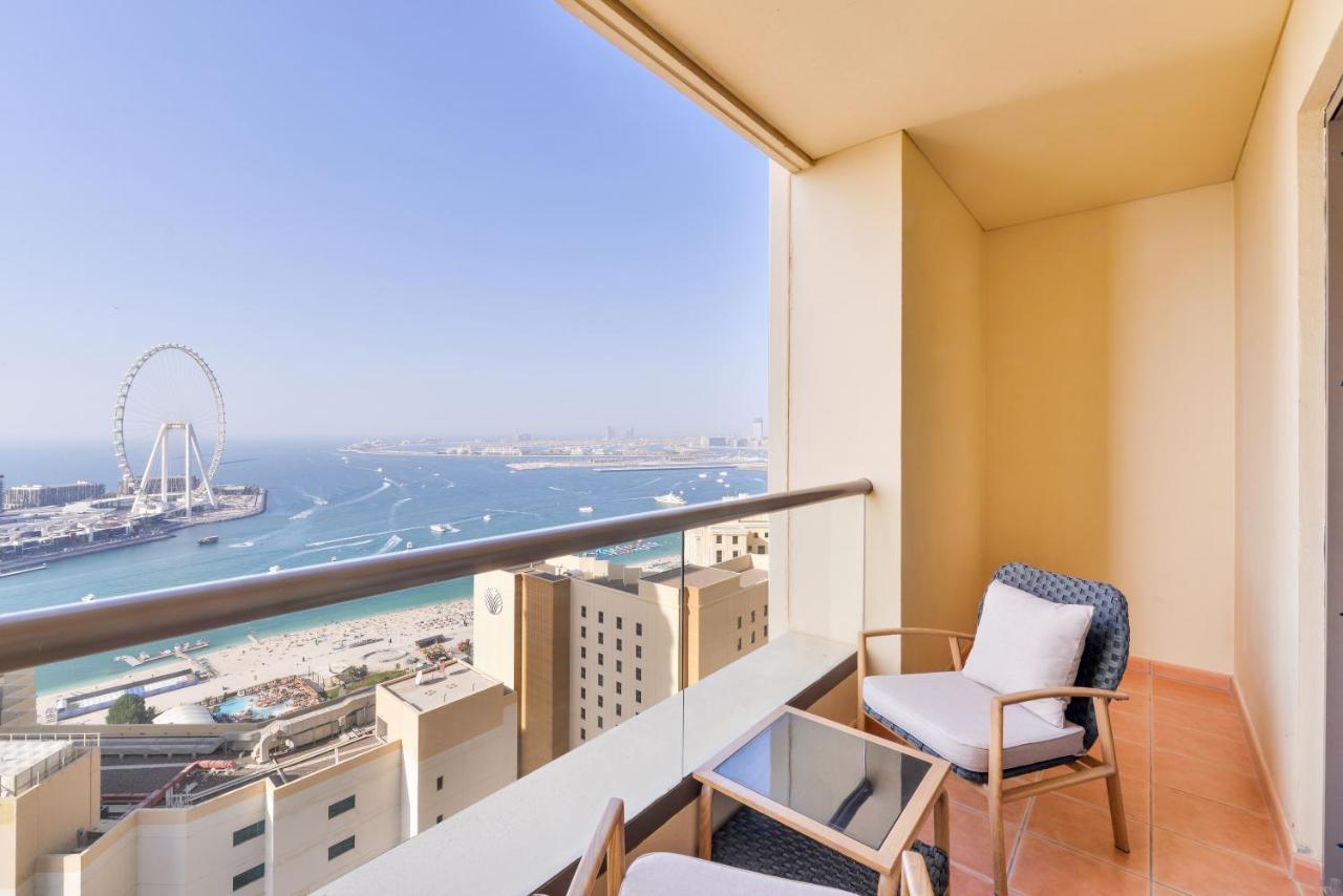 Luxury Jbr Shams - Full Sea View - Free 5* Beach Resorts Access! Dubaj Zewnętrze zdjęcie