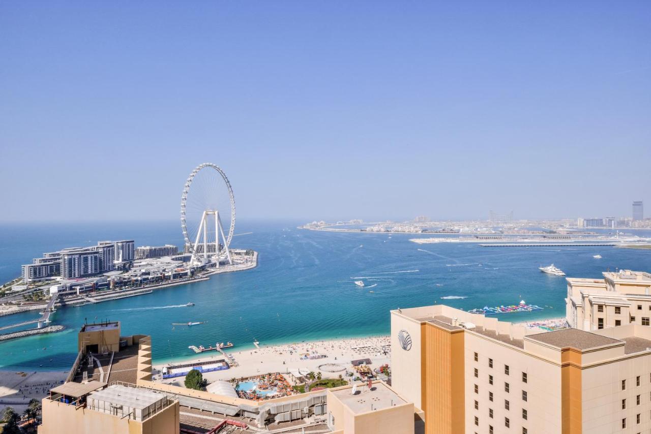 Luxury Jbr Shams - Full Sea View - Free 5* Beach Resorts Access! Dubaj Zewnętrze zdjęcie