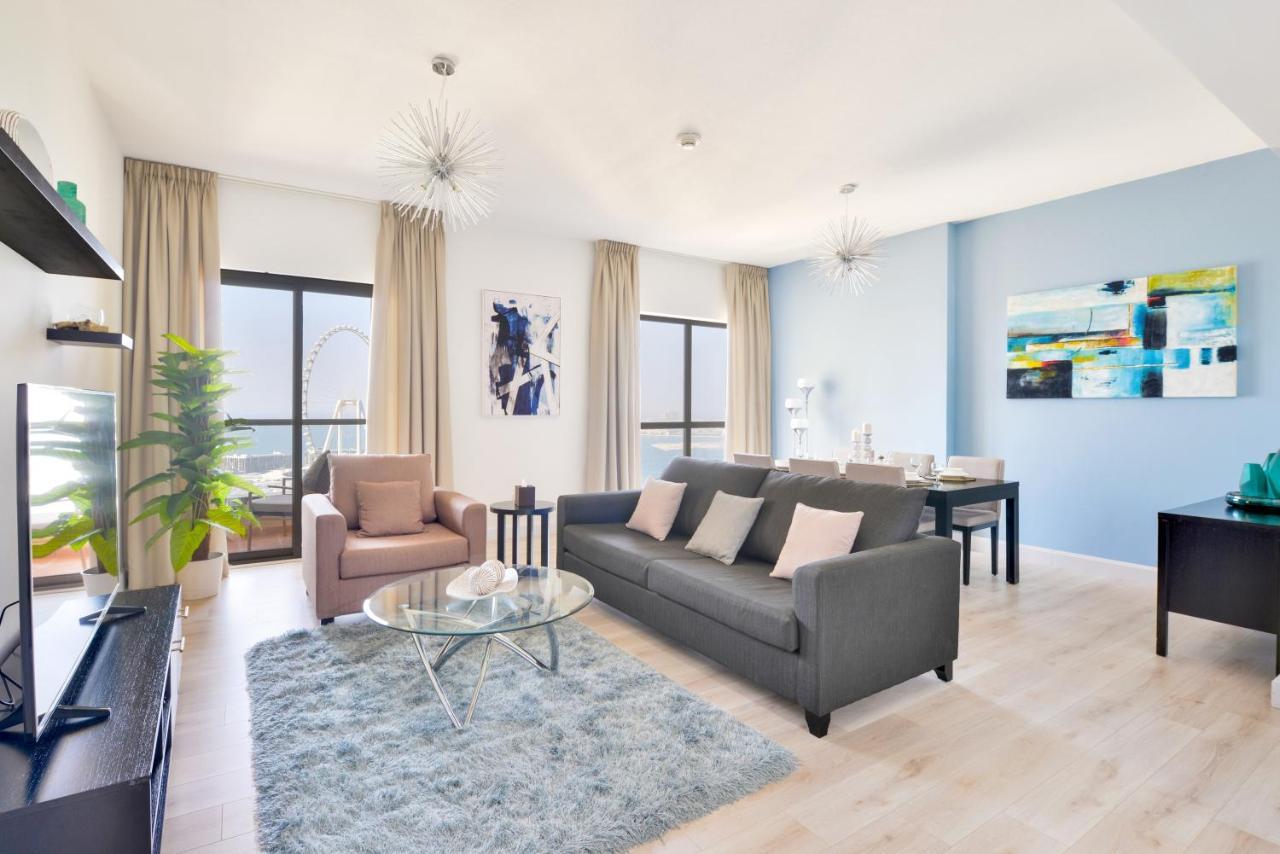 Luxury Jbr Shams - Full Sea View - Free 5* Beach Resorts Access! Dubaj Zewnętrze zdjęcie